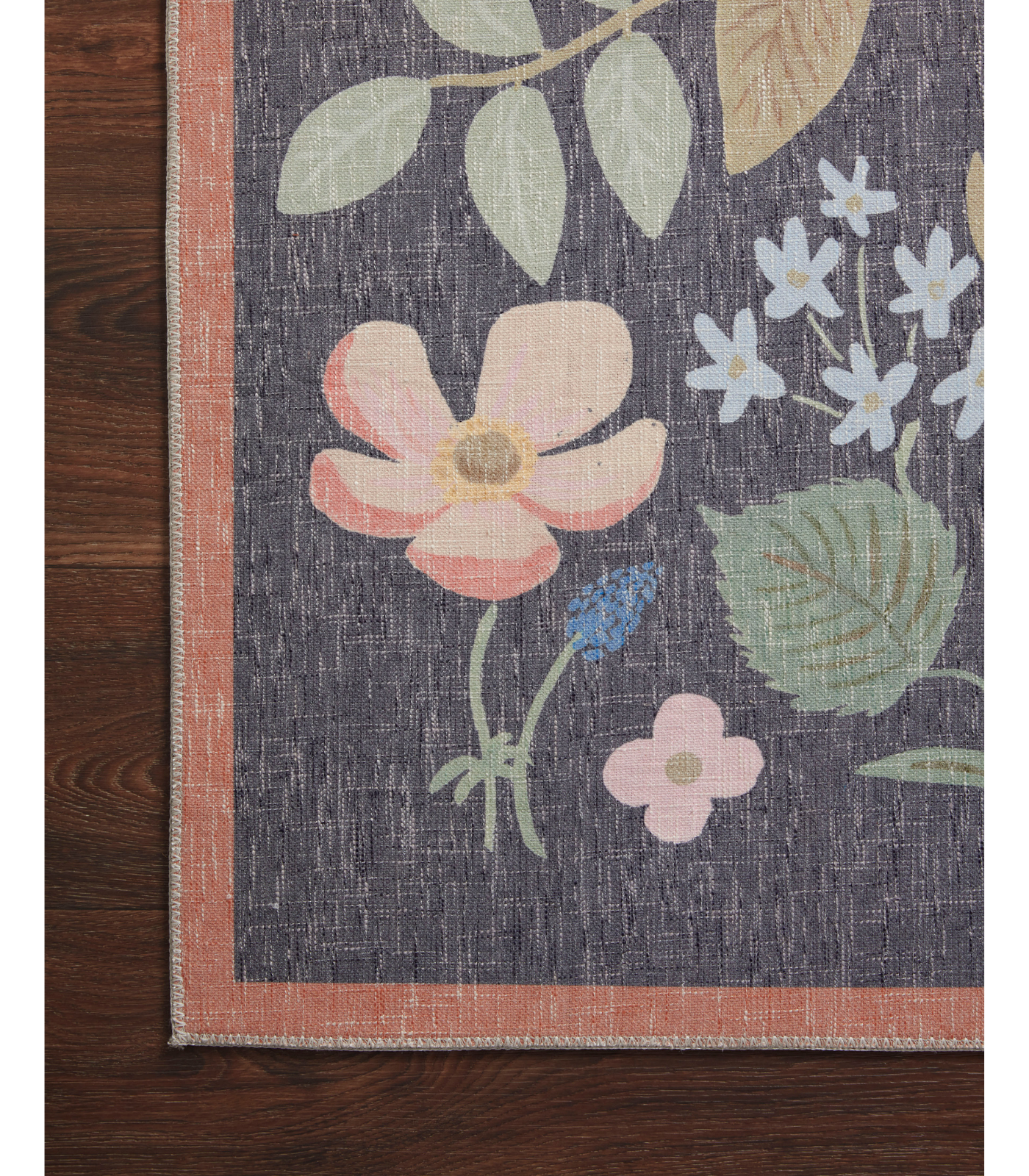 Alfombra Cotswolds 01 Strawberry Fields Black Rifle Paper Co. × Loloi (262X354)