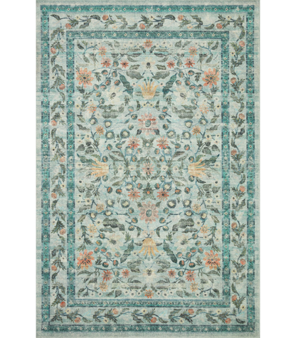 Alfombra Courtyard 03 Eve Sage Rifle Paper Co. X Loloi (229X290) - Perle&Perle