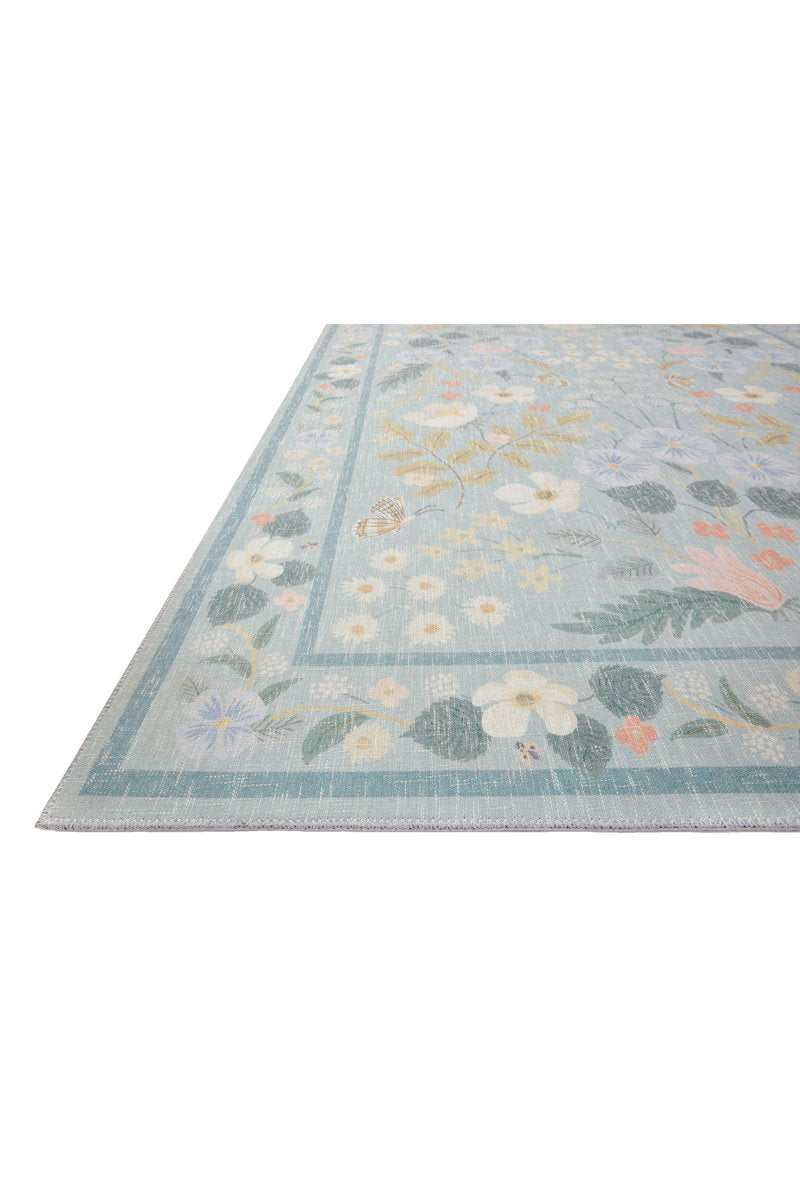 Alfombra Cotswolds 03 Willow Sky Rifle Paper Co. × Loloi (107X169)
