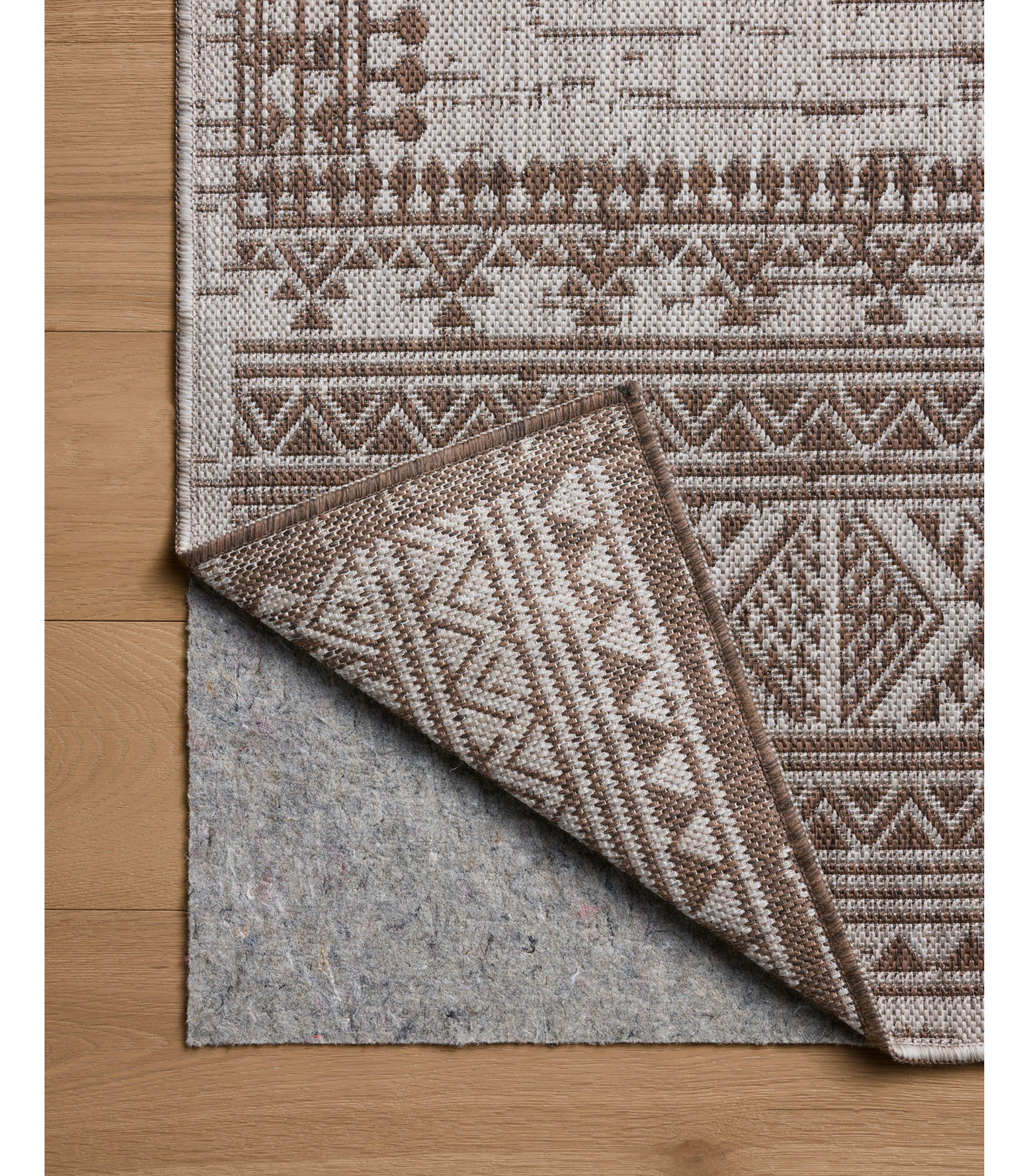 Alfombra Easton 01 Coffe | Dove  (Reversible para lavar en Casa)