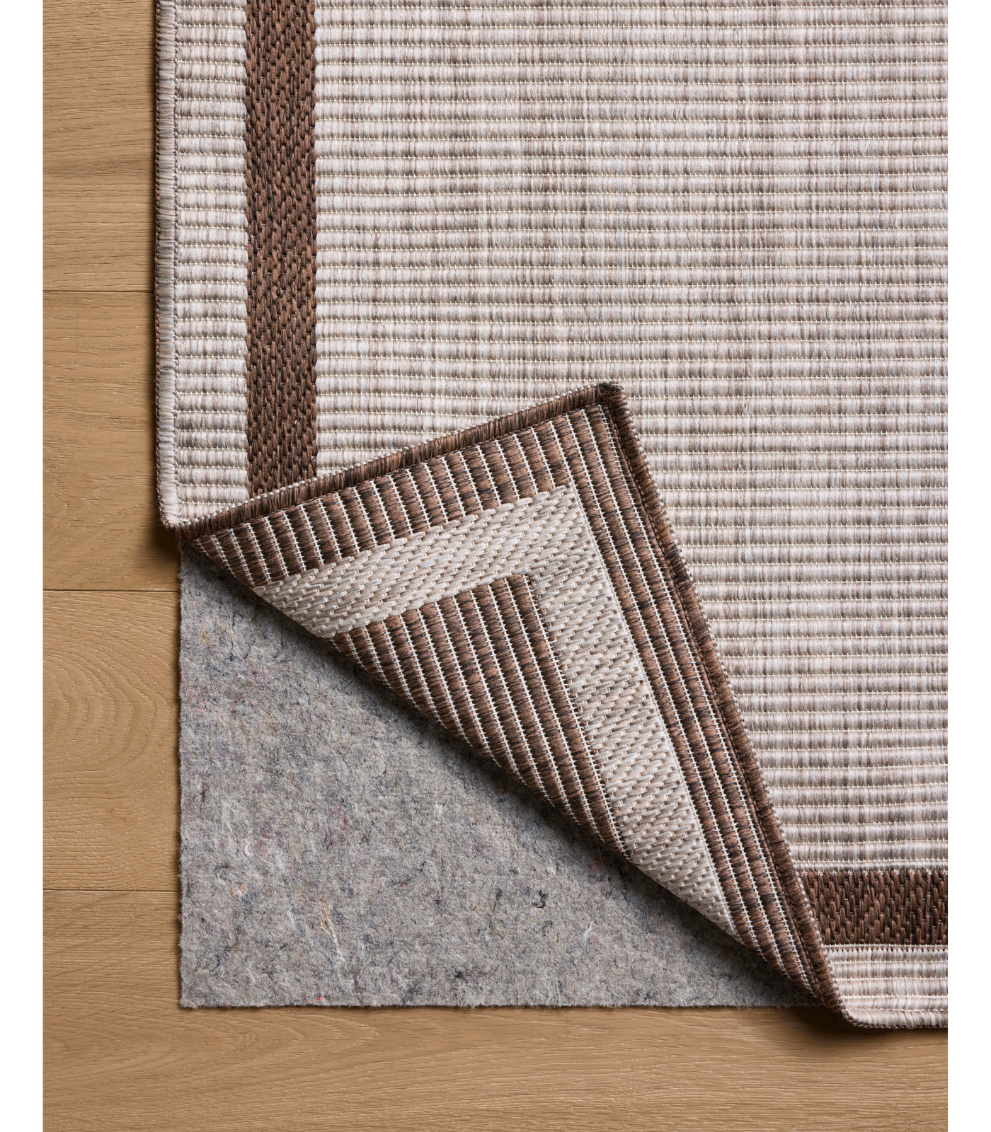 Alfombra Easton 02 Dove | Coffee (Reversible para lavar en Casa)