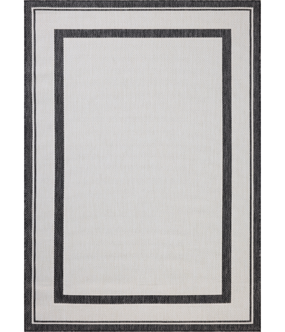 Alfombra Easton 11 Onyx | Ivory (Reversible para lavar en Casa)
