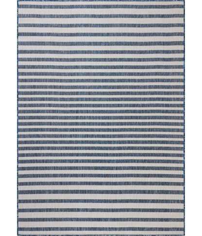 Alfombra Easton 03 Denim | Ivory (Reversible para lavar en Casa)