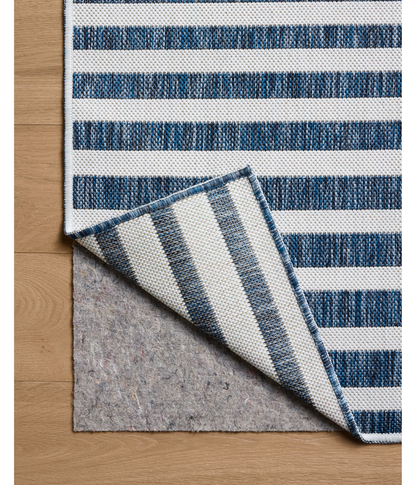 Alfombra Easton 03 Denim | Ivory (Reversible para lavar en Casa)