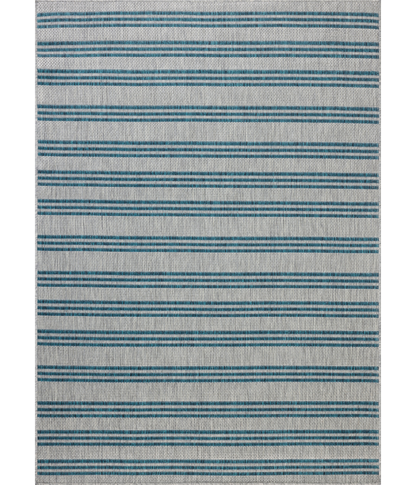 Alfombra Easton 04 Teal | Fog (Reversible para lavar en Casa)