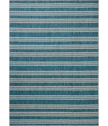 Alfombra Easton 04 Teal | Fog (Reversible para lavar en Casa)