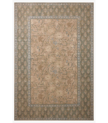 Alfombra Edinburgh  01 Sand | Green Rifle Paper Co. × Loloi  153X229 | Preventa