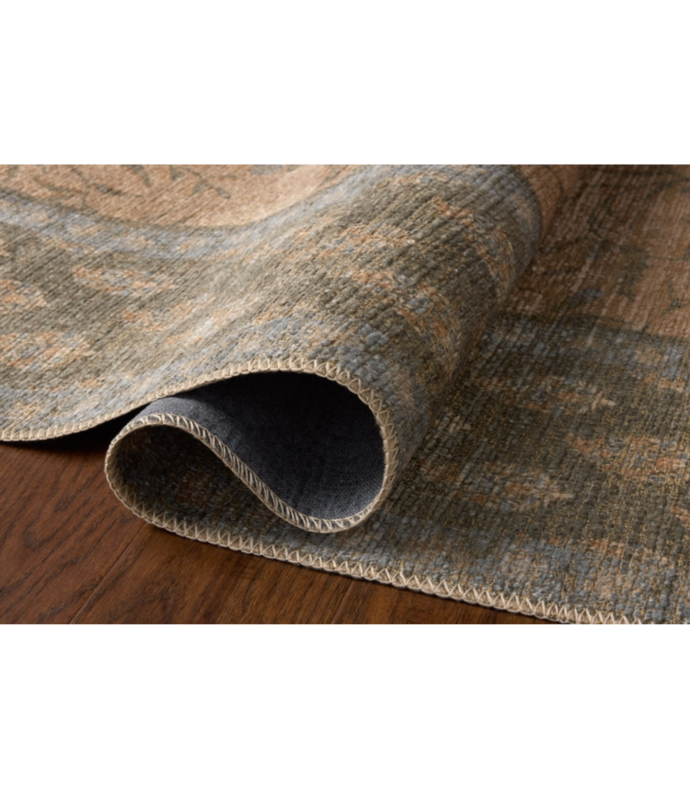 Alfombra Edinburgh  01 Sand | Green Rifle Paper Co. × Loloi  153X229 | Preventa