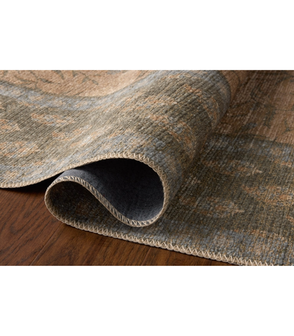 Alfombra Edinburgh  01 Sand | Green Rifle Paper Co. × Loloi  153X229 | Preventa