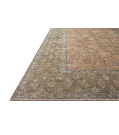 Alfombra Edinburgh  01 Sand | Green Rifle Paper Co. × Loloi  153X229 | Preventa