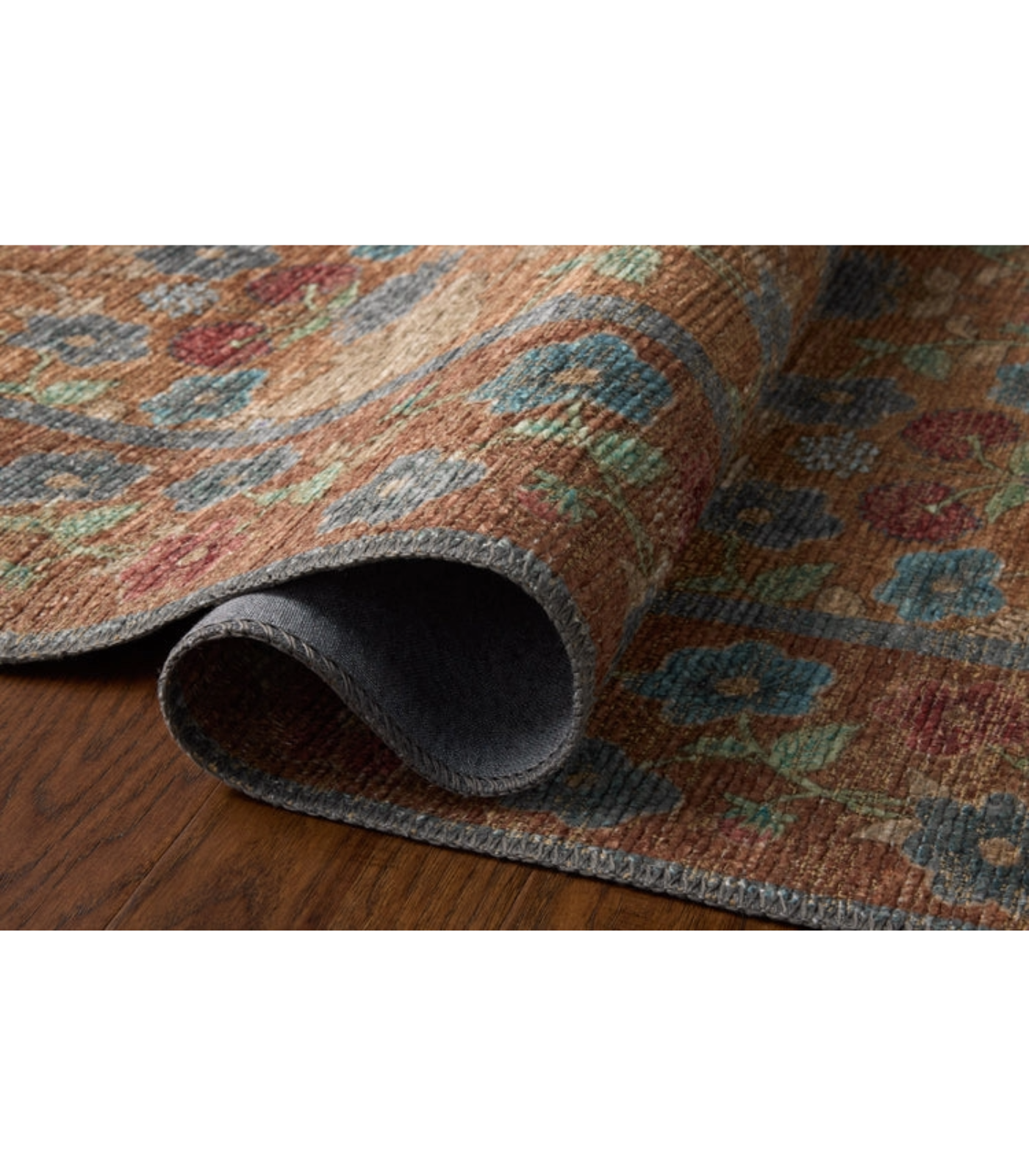 Alfombra Edinburgh  02  Cinnamon | Multi Rifle Paper Co. × Loloi  262X354 | Preventa