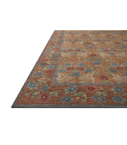 Alfombra Edinburgh  02  Cinnamon | Multi Rifle Paper Co. × Loloi  262X354 | Preventa