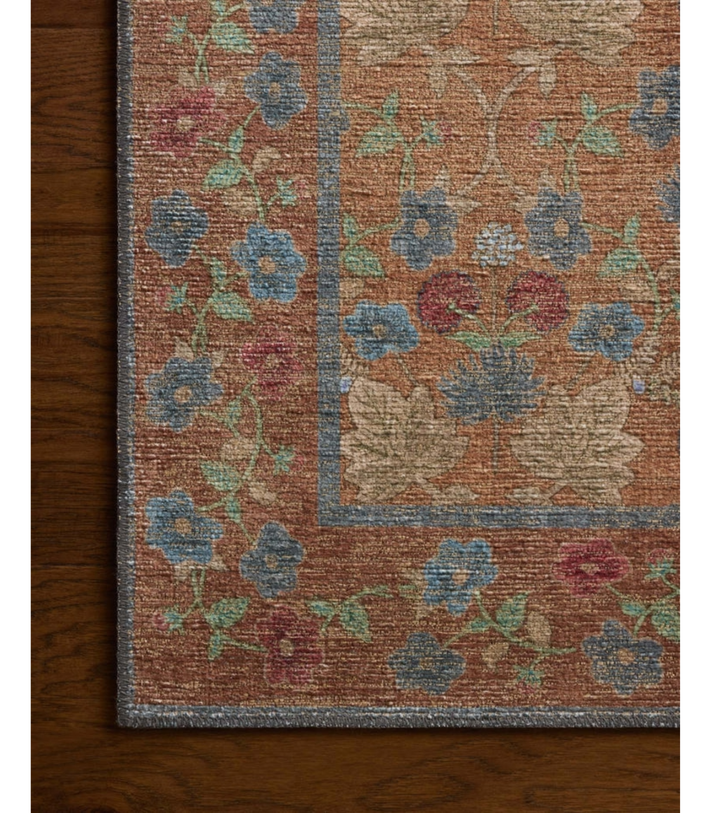Alfombra Edinburgh  02  Cinnamon | Multi Rifle Paper Co. × Loloi  262X354 | Preventa
