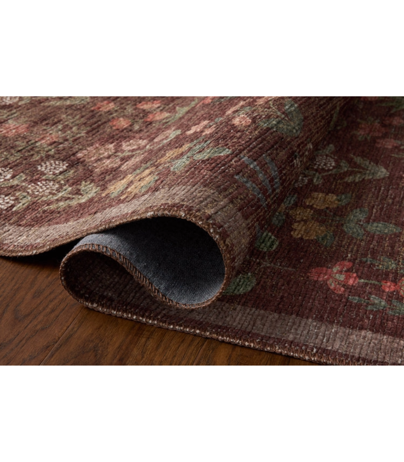 Alfombra Edinburgh 03 Merlot | Multi Rifle Paper Co. × Loloi  153X229 | Preventa