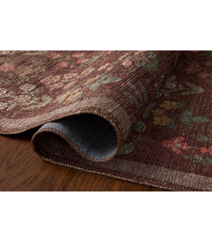 Alfombra Edinburgh 03 Merlot | Multi Rifle Paper Co. × Loloi  153X229 | Preventa