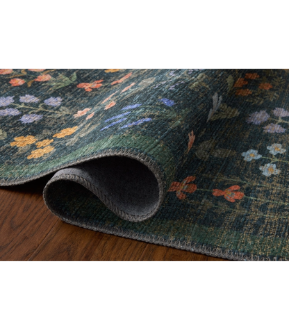 Alfombra Edinburgh 03 Navy | Multi Rifle Paper Co. × Loloi  262X354 | Preventa