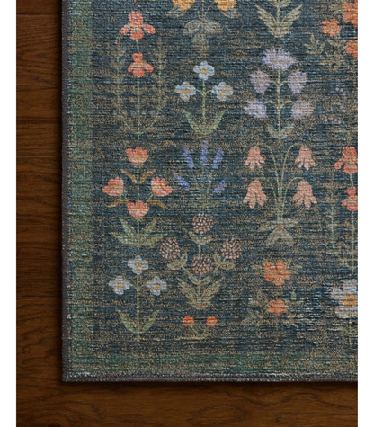 Alfombra Edinburgh 03 Navy | Multi Rifle Paper Co. × Loloi  262X354 | Preventa