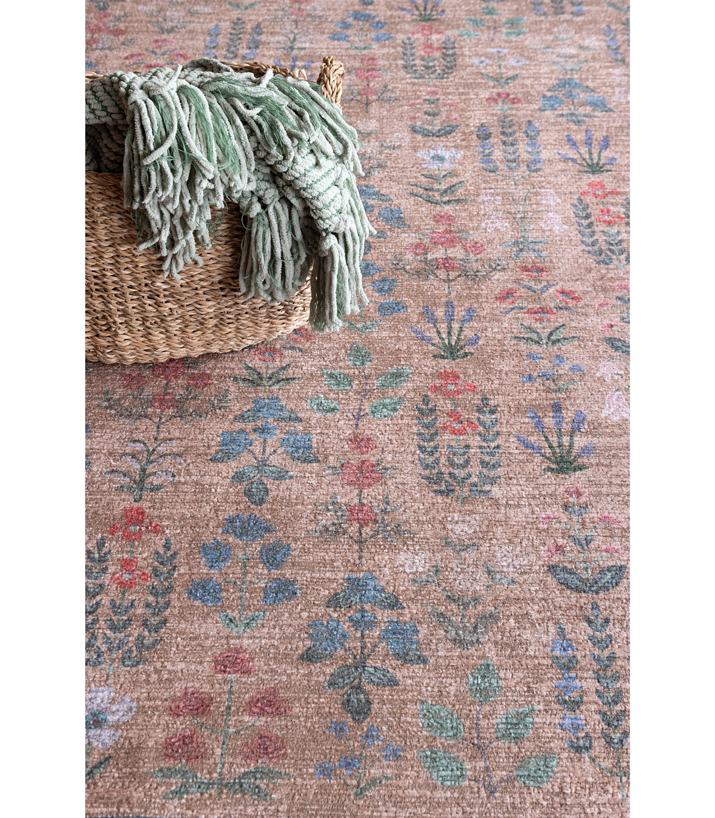 Alfombra Edinburgh 03 Wheat | Multi x Rifle Paper Co x Loloi