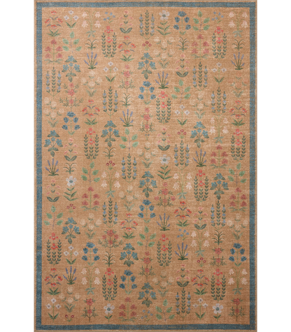 Alfombra Edinburgh 03 Wheat | Multi x Rifle Paper Co x Loloi