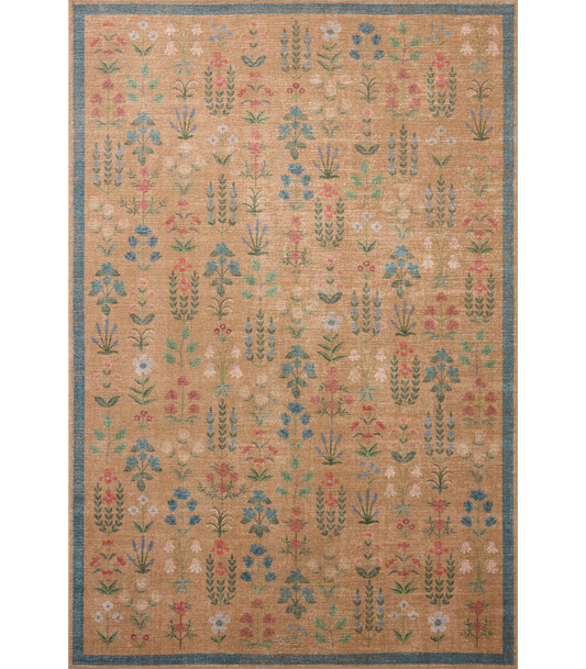 Alfombra Edinburgh 03 Wheat | Multi x Rifle Paper Co x Loloi