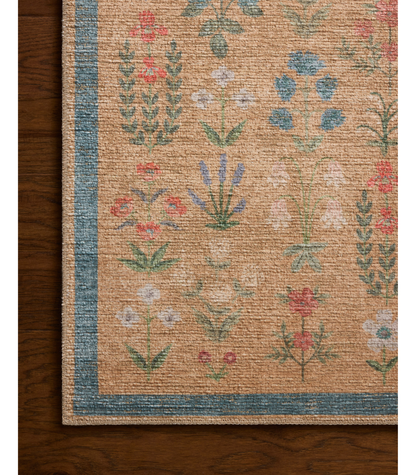Alfombra Edinburgh 03 Wheat | Multi x Rifle Paper Co x Loloi
