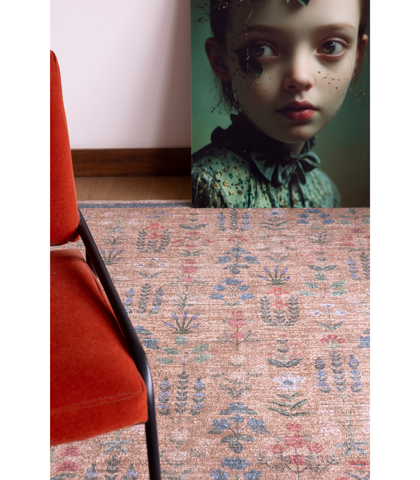 Alfombra Edinburgh 03 Wheat | Multi x Rifle Paper Co x Loloi