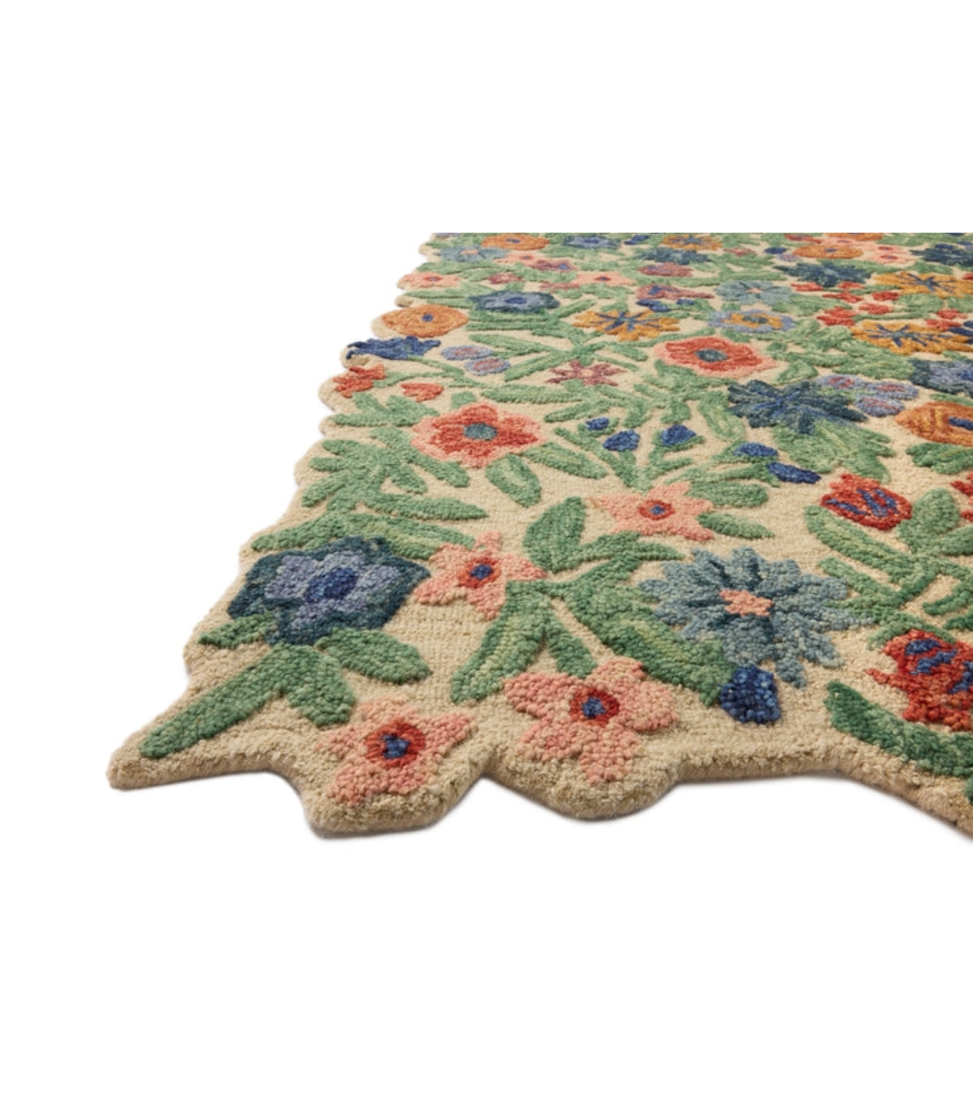 Alfombra Edith 01 Ivory | Multi Rifle Paper Co. × Loloi 110X170 | Preventa