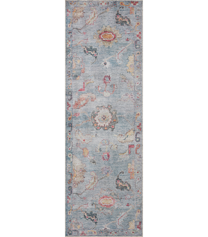 Alfombra Elysium 04 Denim / Multi (77x229)