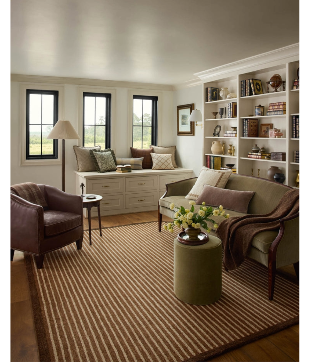 Alfombra Emmeline 01 Antique Bronze | Linen Chris Loves Julia × Loloi