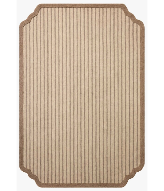 Alfombra Emmeline 01 Bone | Ash Chris Loves Julia × Loloi