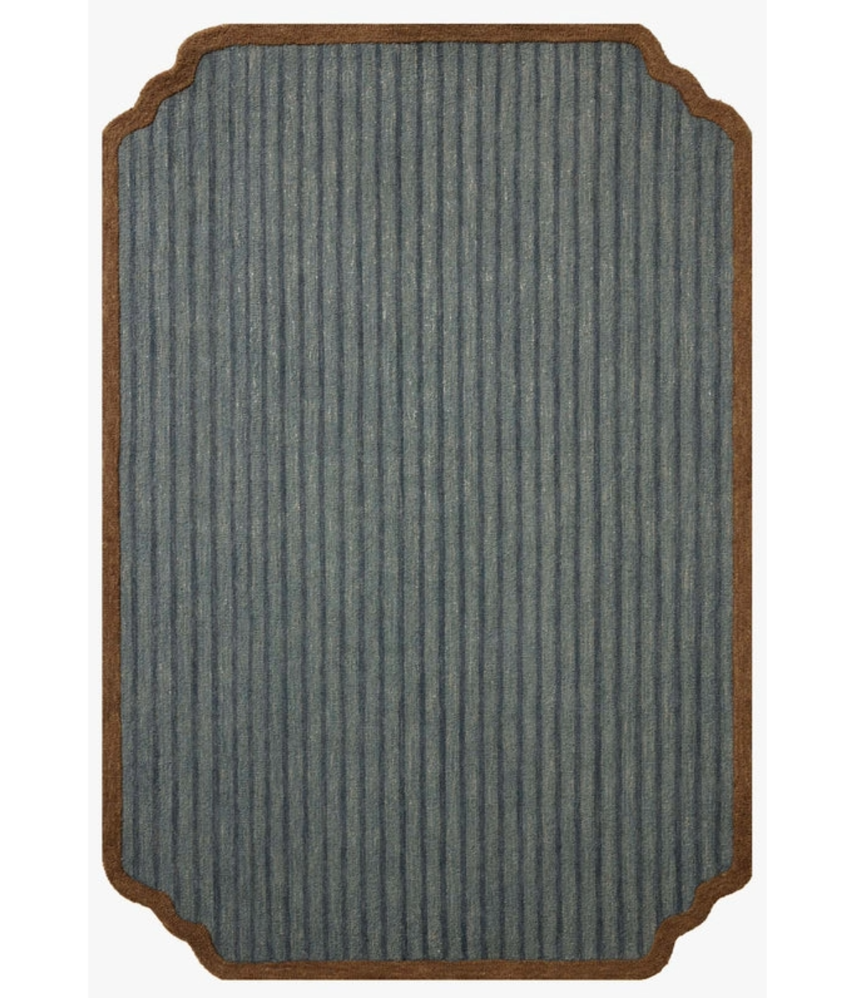 Alfombra Emmeline 01 Denim | Bronze Chris Loves Julia × Loloi