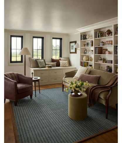 Alfombra Emmeline 01 Denim | Bronze Chris Loves Julia × Loloi