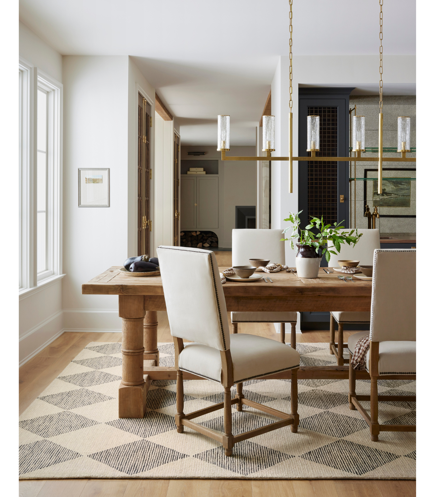 Alfombra Francis 01 Beige | Charcoal Chris Loves Julia x Loloi (153X229) - Perle&Perle