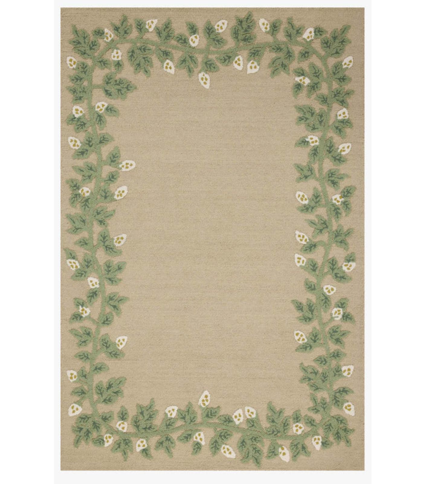 Alfombra Highgrove 03 Cream Rifle Paper Co. × Loloi (153X229)