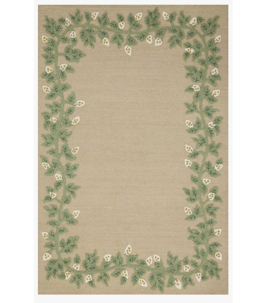 Alfombra Highgrove 03 Cream Rifle Paper Co. × Loloi (153X229)