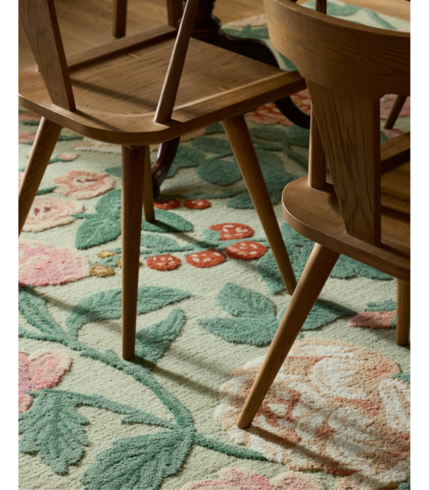 Alfombra Highgrove 02 Mint Rifle Paper Co. × Loloi (153X229)