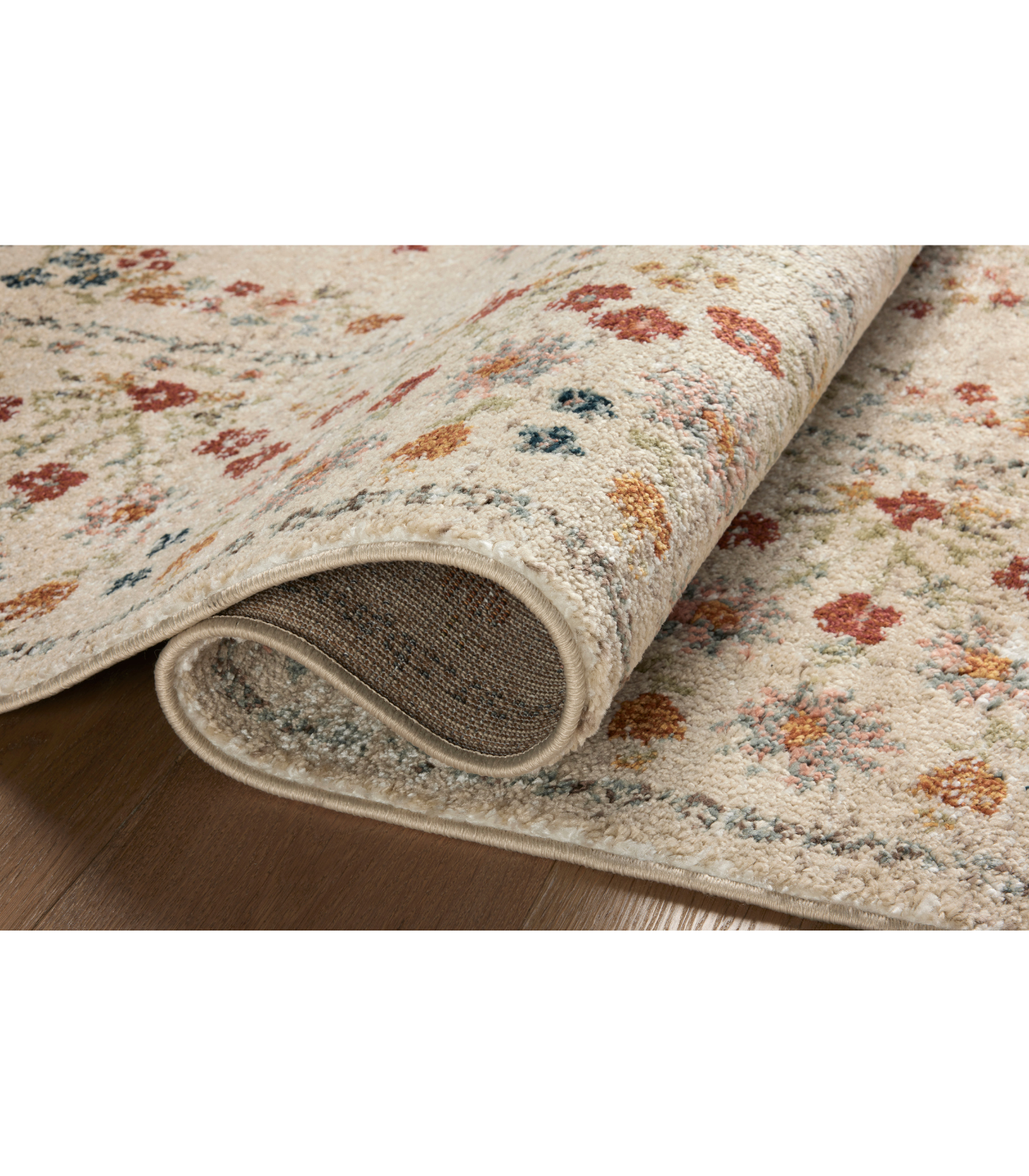 Alfombra Laurel 02 Eleanor Linen Rifle Paper Co. × Loloi (120X170)