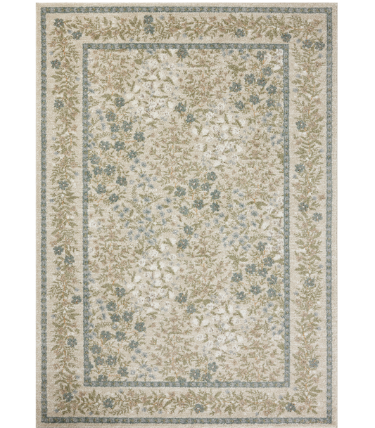 Alfombra Laurel 03 Wildwood Garden Cream Rifle Paper Co. × Loloi (239X305) - Perle&Perle