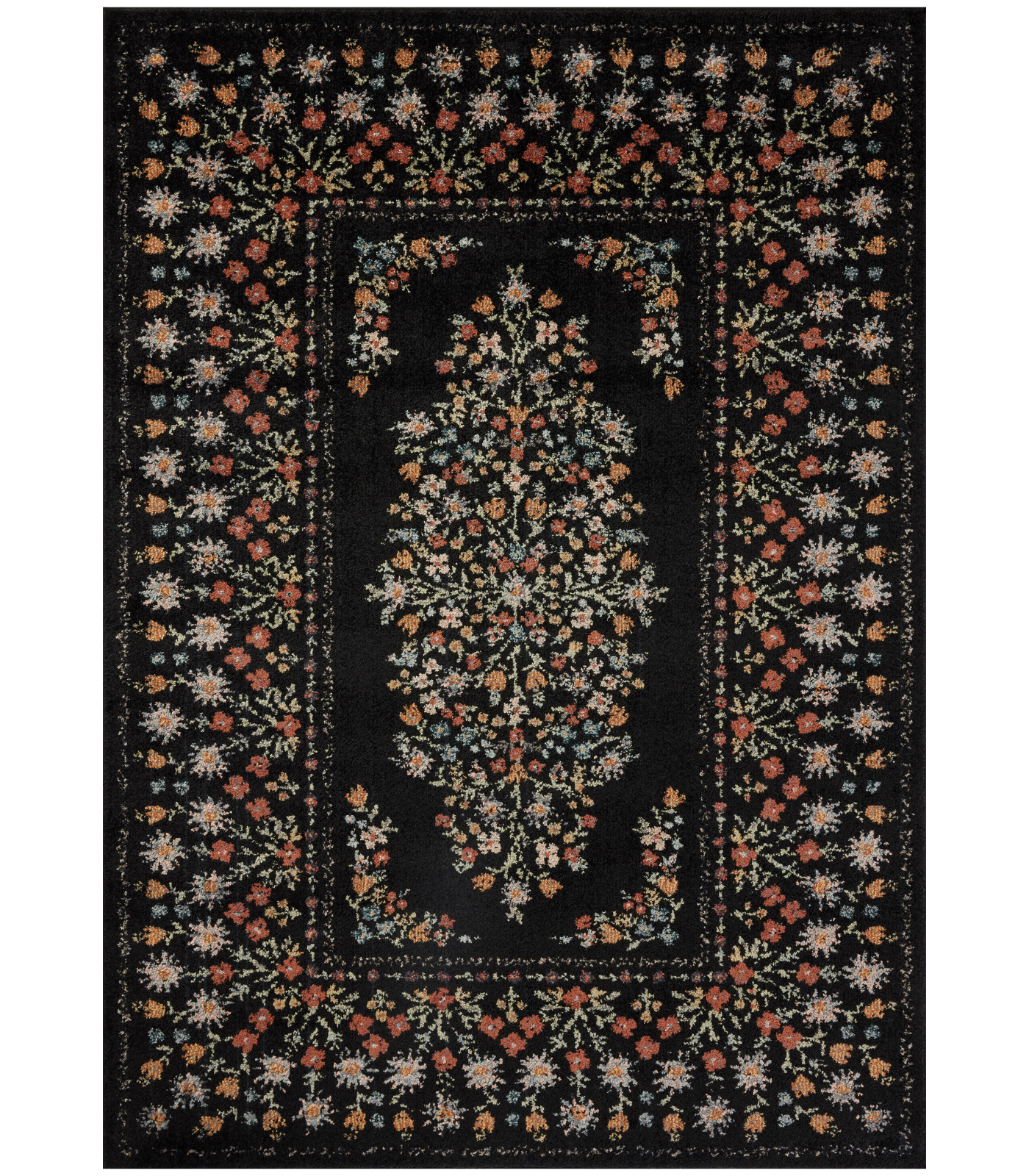 Alfombra Laurel 02 Eleanor Black Rifle Paper Co. × Loloi (120X170)