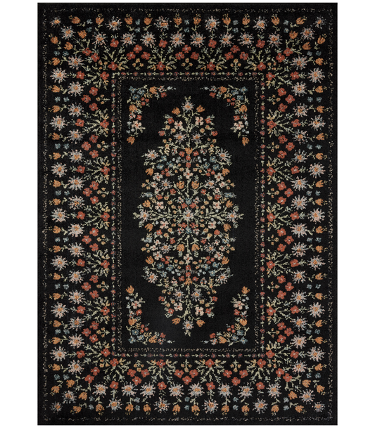 Alfombra Laurel 02 Eleanor Black Rifle Paper Co. × Loloi (120X170)