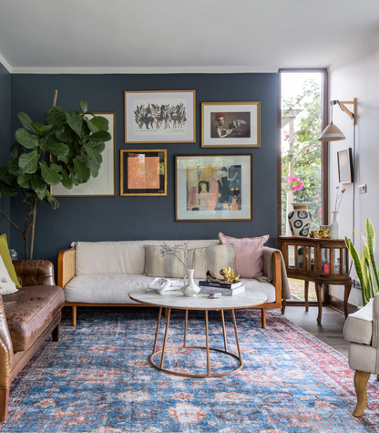 Alfombra Loren 01 Blue | Brick