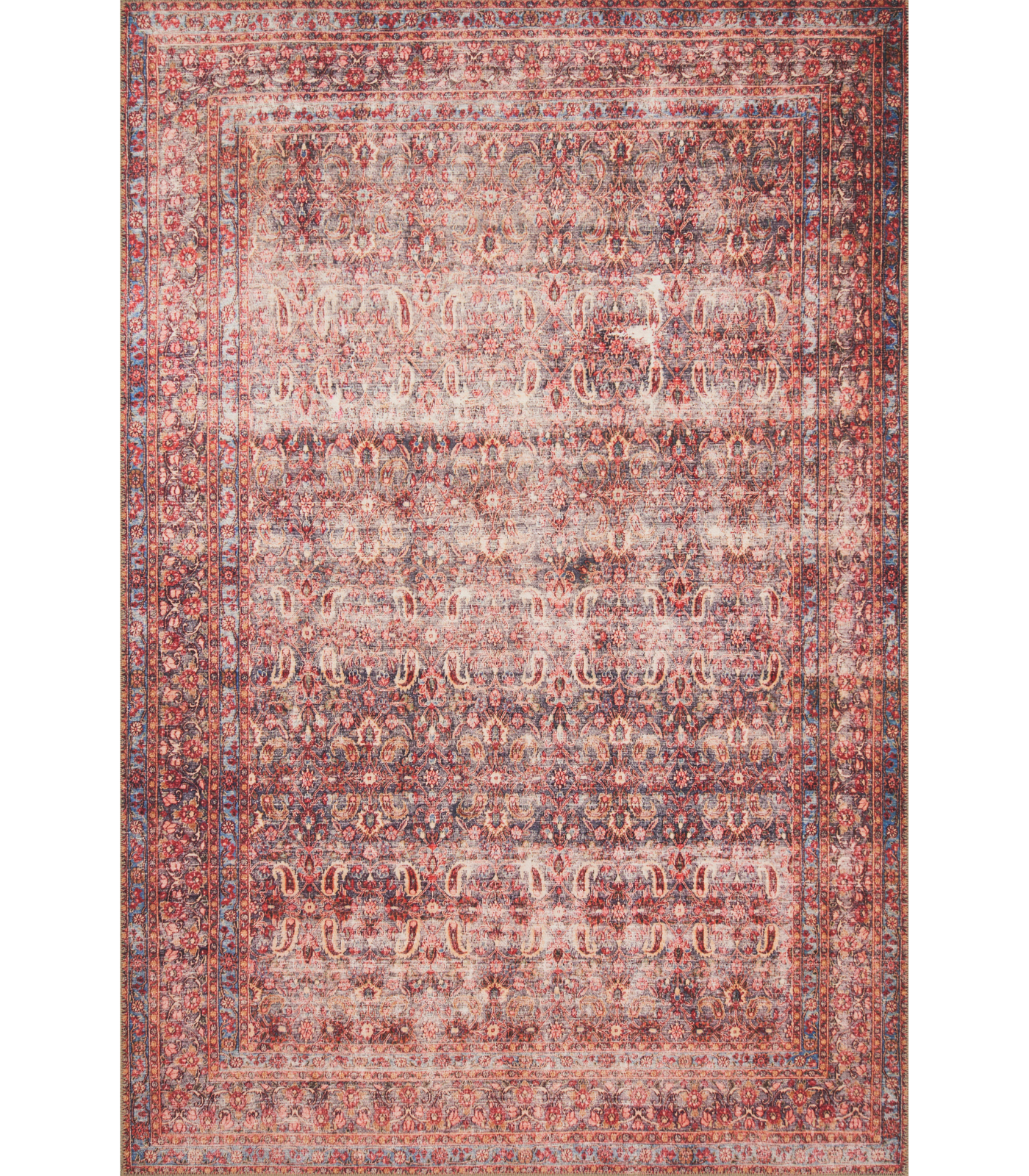 Alfombra Loren 05 Eggplant | Crimson