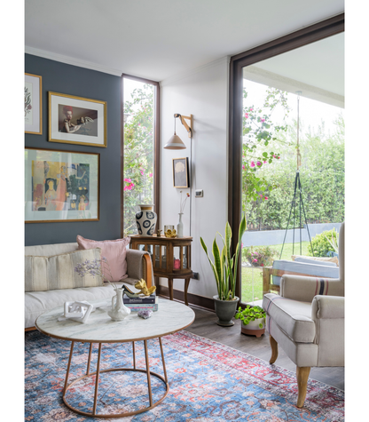 Alfombra Loren 01 Blue | Brick