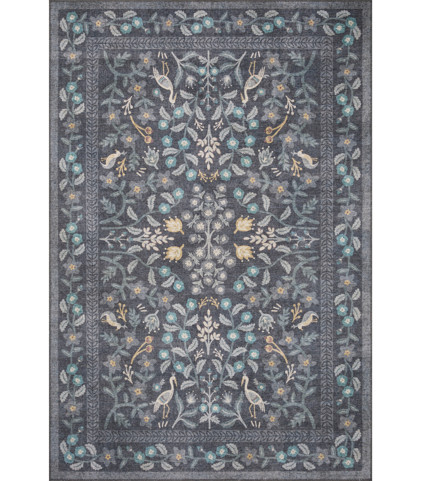 Alfombra Maison 01 Nightingale Black Rifle Paper Co. × Loloi (229X290)