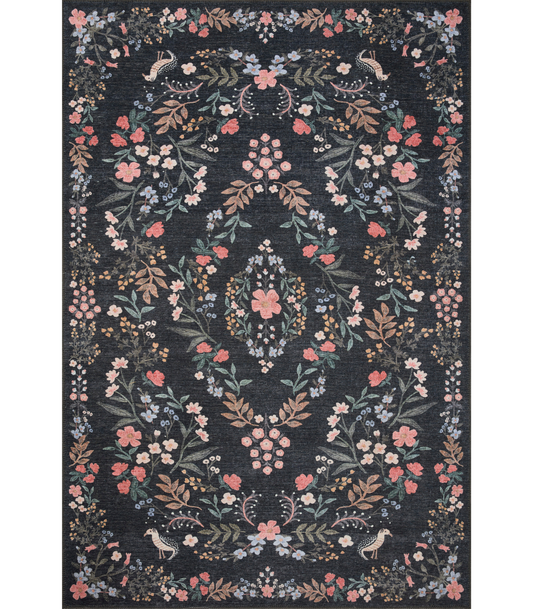 Alfombra Maison 04 Tuileries Black Rifle Paper Co. × Loloi (153X229)