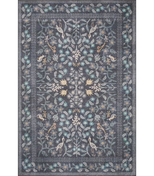 Alfombra Maison 01 Nightingale Black Rifle Paper Co. × Loloi