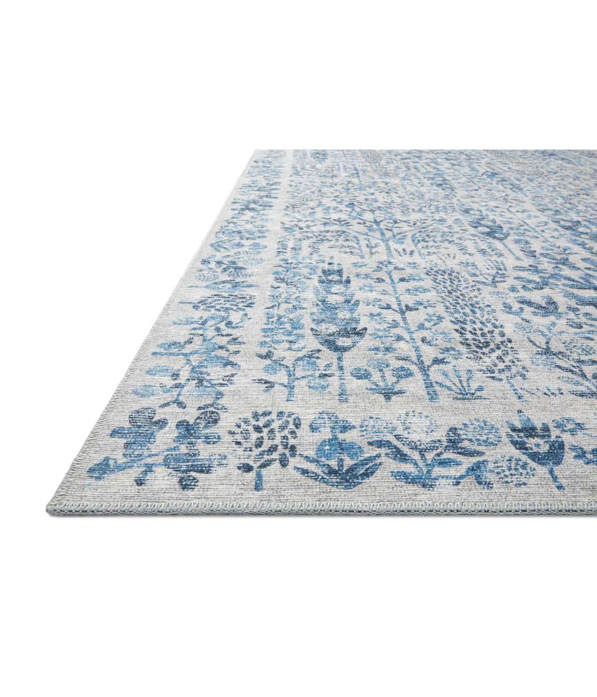 Alfombra Maison 07 Grove | Blue  x Rifle Paper Co. × Loloi