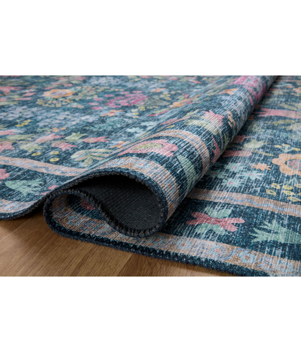 Alfombra Maison 06  Frances | Blue x Rifle Paper Co. × Loloi