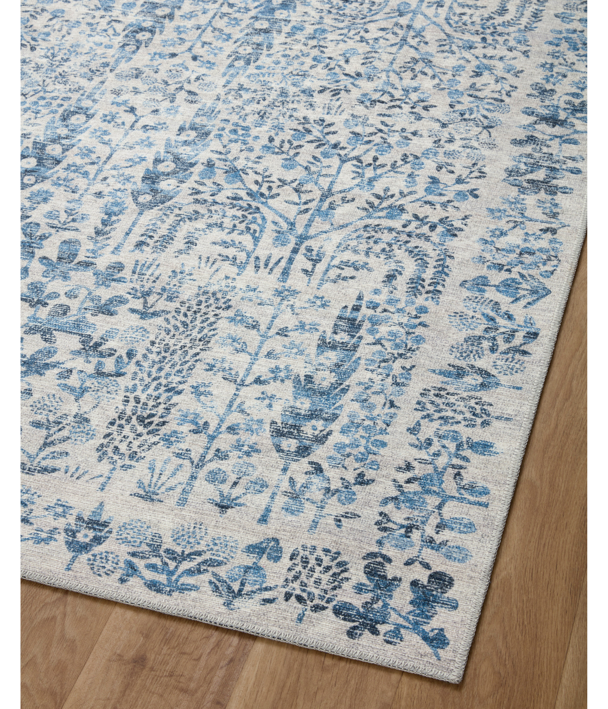 Alfombra Maison 07 Grove | Blue  x Rifle Paper Co. × Loloi