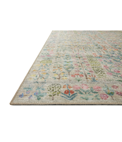 Alfombra Maison 07 Grove | Khaki  x Rifle Paper Co. × Loloi